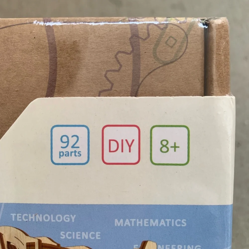 STEM Lab Pendulum Model Kit - Natural Wood